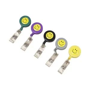 스마일 릴홀더 명찰고리 (5p) DK18