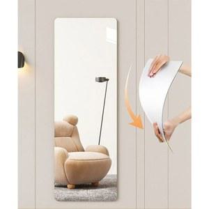 아크릴 벽부착 전신거울 인테리어 둥근 50x150cm 고화질 붙이는 벽거울