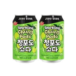 보람 청포도소다 제로 350ml 24캔
