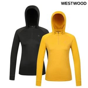 [대구백화점] [웨스트우드]우먼 후드 슬림 집업 티셔츠(WO3WTTS314)