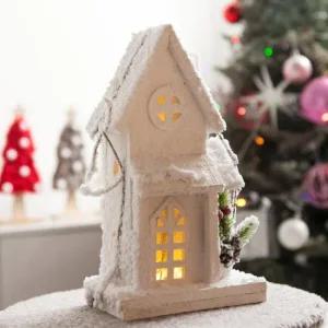 플라워트리 크리스마스 하우스 장식 AA건전지 프라임 전구 28cm