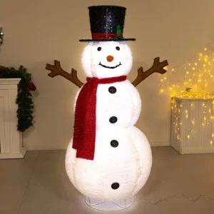 플라워트리 크리스마스 접이식 LED 눈사람 대형 장식 폴딩 180cm