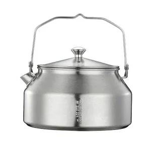 [콩심팥심]캠핑 스텐 티팟 1L 실버 1P 야외 차박 주전자 케틀 감성캠핑케틀