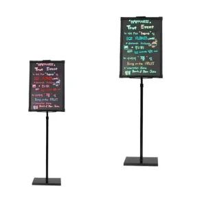 고품질 형광 칠판led 네온 보드 광고판 카페 입간판 배너 형광보드 (W885BBC)