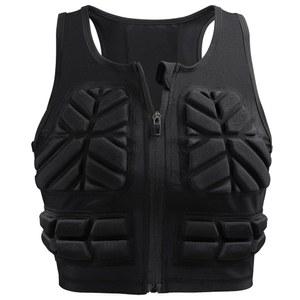 여성용 TUOYR 임팩트 조끼 스포츠, 가라테, 축구, 가슴 및 갈비뼈 보호용 패딩 압축