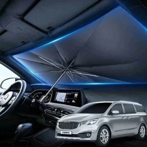 (무료배송) 올뉴카니발 우산형 햇빛가리개 차량용앞유리커버 암막