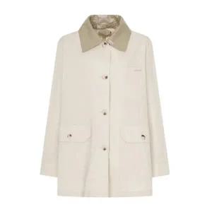 [케네스레이디] 레더카라 버튼 자켓 (EWJKPD0403) 774518