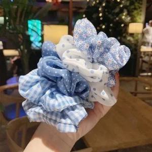 곱창끈 트렌드 올 여름머리끈 화사한 5개세트 바나나핀 아동악세사리