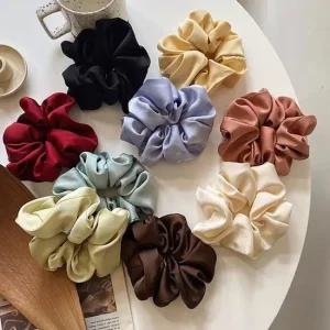 올림 헤어스타일 묶기 헤어끈세트 여성 곱창밴드 헤어끈세트  헤어밴드  헤어스타일