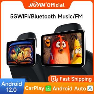 JIUYIN 헤드레스트 모니터 디스플레이, IPS 안드로이드 태블릿 터치 스크린, 자동차 뒷좌석 플레이어, 온라