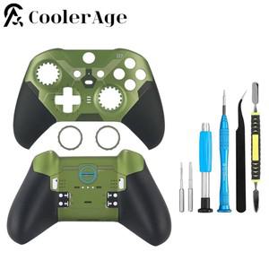 Xbox One 엘리트 시리즈 2 컨트롤러 휴대용 보관 가방 내부 충전 스탠드 케이블 금속 버튼 전면 후면 커버