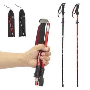 접이식 4단 스타일 등산 스틱 1P 고품질 경량 트레킹