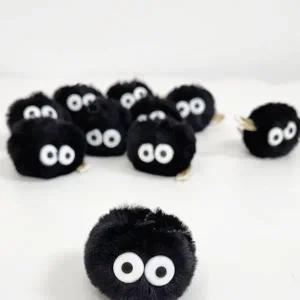 지브리 먼지 폼폼이 인형 가방 커플 우정 선물 키링