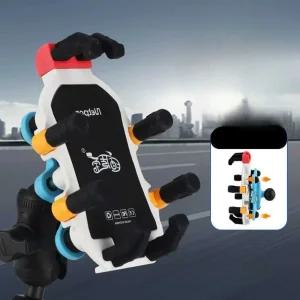 오토바이휴대폰거치대 바이크핸드폰거치대 마운트 홀더-블랙 에스티 휴대