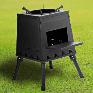 [셀러에이드]화목난로 가정용화목난로 캠핑난로 접이식화목난로