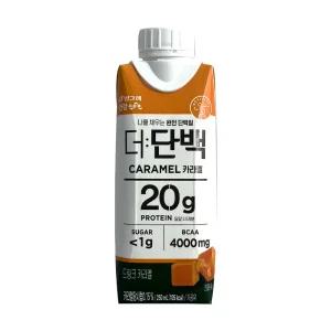 빙그레 더단백 드링크 프로틴 음료 카라멜맛 250ml x 18팩
