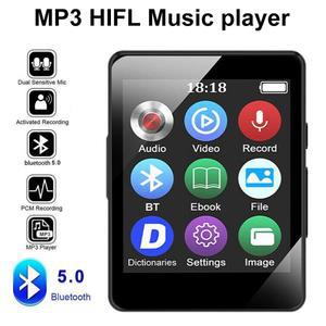 휴대용 하이파이 MP3 플레이어, 블루투스 5.0 음악 스테레오 스피커, 미니 비디오 재생, TFT 스크린 FM 라