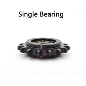 베어링 포함 아이들러 스프로킷 드라이브 체인 기어 보어  13T-19T 08B  13 15 17 19 톱니  10 12 20mm  45