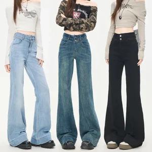 재입고 AM-1250B/ 여성 부츠컷청바지 나팔바지 스판데님 봄신상/ 20095A2