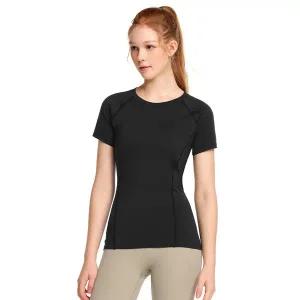 [테슬라] 기모 발열 내의 라운드 반팔 티셔츠