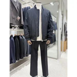 갤러리아 지이크 블랙 사이드 지퍼 항공점퍼 PFMAH6001