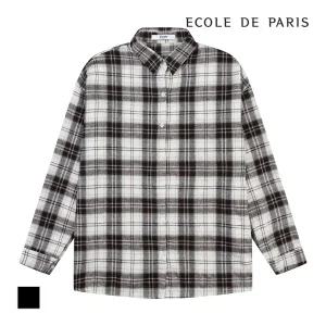[에꼴드파리] 체크패턴 셔츠_QB2ZWBB060Z