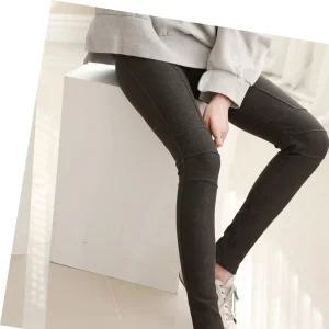 치마레깅스 여자 기모 레깅스 겨울 속바지 임산부 방한 여성 r1
