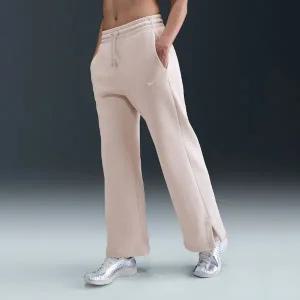 [나이키]바지 LQS IH1012-104 스포츠웨어 피닉스 플리스 여성 하이웨이스트 와이드 레그 팬츠