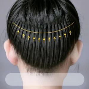 옆 뒷 잔머리 정리 미니 머리핀 실핀 포크핀 업스타일