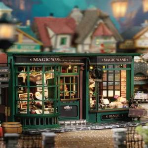 디아노 북눅 북누크 책장 하우스 선물 만들기 DIY 무드등 키트 미니어쳐 해리포터