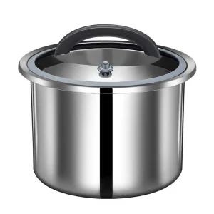 스텐 진공 쌀통 밀폐 잡곡통 보관함 용기 업소용