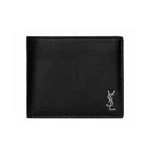 생로랑 607727 1JB0E 1000 타이니 모노그램 은장 반지갑