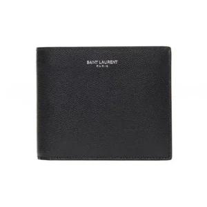 생로랑 396307 BTY0N 1000 클래식 이스트 웨스트 캐비어 반지갑