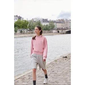 [르꼬끄](대전신세계)[50% OFF] (QP322OFS71) 여성 더블텐션 루즈핏 크롭 맨투맨 / 대전신세계