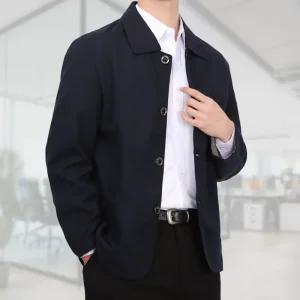 남성 숏코트 간절기 블레이저 가을 반코트 정장자켓
