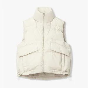 [롯데백화점]보브 스탠드 카라 지퍼 다운 베스트 7155417001