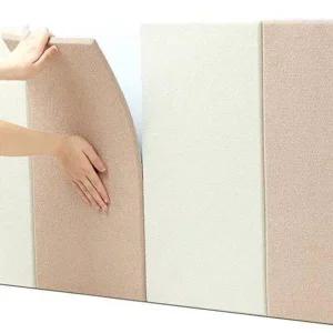 침대헤드쿠션 부드러운벽 접착식 단열벽지 충돌방지 부품