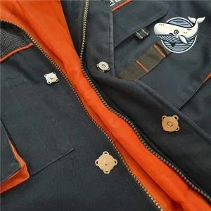 중형 실버 자석 단추 5개 세트 가방 옷수선