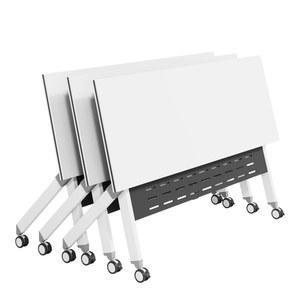 접이식 책상 강의실 휴대용 탁자 바퀴 1200W 400D