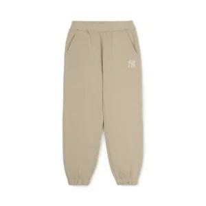 M MLB키즈바지 GQC 7APTB0446-50BGL 베이직 스몰로고 기모 팬츠 뉴욕양키스