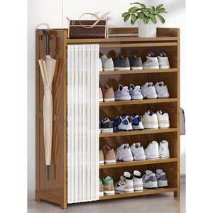 원목신발장 슬림 가정용 운동화 접이식 선반 원목