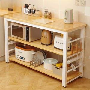 가정용 주방선반 조리대 수납 3단 정리 정리대 작업대 상부