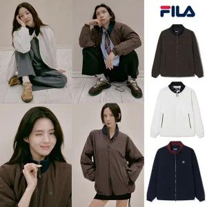 (한소희,고현정착용) 휠라 트랙 패딩 자켓 FS254JK01U001 3종_신