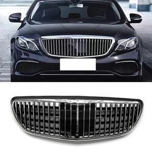 메르세데스 벤츠 E-클래스 W213 이그제큐티브 에디션 2016 2020 튜닝 바디킷용 프론트 그릴 범퍼 인렛 그리