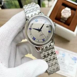 맹자엄마/오메가/드빌/남성용/쿼트/새제품/사파이어글라스/904L풀바디