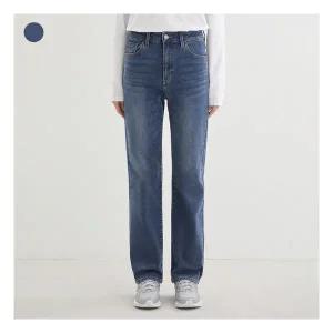 게스25FW 여성 기모 슬림 스트레이트 DBL OP4DE110 293015