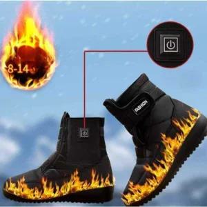 충전식 온열 작업화 캠핑 발열신발 깔창 겨울 열선 운동화