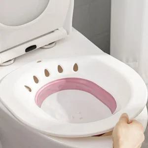 가정용 변기 좌욕기 임산부 산후조리 치질 환자용 접이식 대야