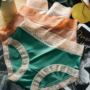 [위드기프트] 신축성좋은 고급실크팬티6개세트