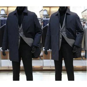 [바쏘](의정부점)25 FW 프리미엄 구스다운 셋 인 카라 패딩코트 2종 [ 네이비,차콜 ]